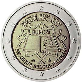 Joint €2 commemorative side 2007 Joint €2 commemorative side 2007