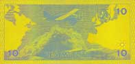 10 litas banknote backside 10 litas banknote backside